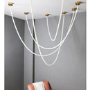 GobekUsa LED Pendant Lamp: Modern Nordic Design, 360 Degree Luminous for Living Room, Dining Room & Office