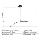 GobekUsa LED Pendant Lamp: Modern Office Kitchen Chandelier, Nordic Style Ceiling Light, AC110V 220V