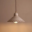 GobekUsa LED Pendant Lamp Modern Style Home Lighting Living Room Study Bar White Flower Ceramic