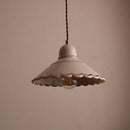 GobekUsa LED Pendant Lamp Modern Style Home Lighting Living Room Study Bar White Flower Ceramic