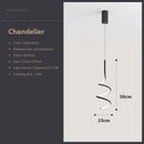 GobekUsa LED Pendant Lamp: Stylish Nordic Design for Bedroom, Living Room, and Indoor Spaces