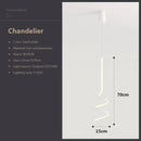 GobekUsa LED Pendant Lamp: Stylish Nordic Design for Bedroom, Living Room, and Indoor Spaces