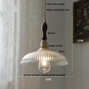 GobekUsa LED Pendant Lamp with Adjustable Brass Knob Switch & White Glass