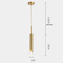 GobekUsa LED Pendant Lamps Acrylic Chandelier for Kitchen Island, Living Room, Office