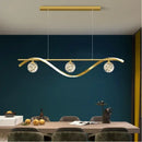 GobekUsa LED Pendant Lamps Dimmable Ceiling Chandelier for Dining Room Kitchen Island