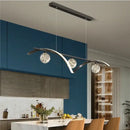 GobekUsa LED Pendant Lamps Dimmable Ceiling Chandelier for Dining Room Kitchen Island