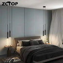 GobekUsa LED Pendant Light: Bedroom Dining Kitchen Chandeliers, Minimalist Hanging Lamp for Home Decor