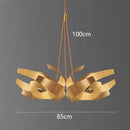 GobekUsa LED Pendant Light Chandeliers for Living Room Dining Room Indoor Lighting