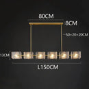 GobekUsa LED Pendant Light Chandeliers for Living Room Dining Room Indoor Lighting