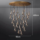 GobekUsa LED Pendant Light Chandeliers for Living Room Staircase Indoor Lighting