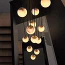 GobekUsa LED Pendant Light Chandeliers for Living Room Staircase Indoor Lighting