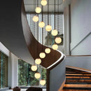 GobekUsa LED Pendant Light Chandeliers for Living Room Staircase Indoor Lighting