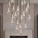 GobekUsa LED Pendant Light Chandeliers for Living Room Staircase Indoor Lighting