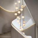 GobekUsa LED Pendant Light Chandeliers for Living Room Staircase Indoor Lighting