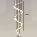 GobekUsa LED Pendant Light Chandeliers for Living Room Staircase Indoor Lighting