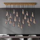 GobekUsa LED Pendant Light Chandeliers for Living Room Staircase Indoor Lighting