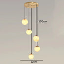 GobekUsa LED Pendant Light Chandeliers for Living Room Staircase Indoor Lighting