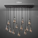 GobekUsa LED Pendant Light Chandeliers for Living Room Staircase Indoor Lighting