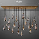 GobekUsa LED Pendant Light Chandeliers for Living Room Staircase Indoor Lighting