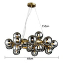 GobekUsa LED Pendant Light Chandeliers for Modern Home Decor Living Room Dining Room Lighting