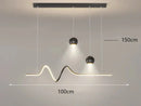 GobekUsa LED Pendant Light Chandeliers for Modern Home Decor and Indoor Lighting