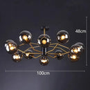 GobekUsa LED Pendant Light Chandeliers for Modern Home Decor & Dining Room Lighting
