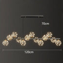 GobekUsa LED Pendant Light Chandeliers for Modern Home Decor and Indoor Lighting