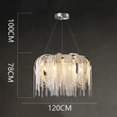 GobekUsa LED Pendant Light Chandeliers for Modern Home Decor Living Room Dining Room