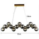 GobekUsa LED Pendant Light Chandeliers for Modern Home Decor Living Room Dining Room Lighting
