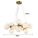 GobekUsa LED Pendant Light Chandeliers for Modern Home Decor Living Room Dining Room Lighting