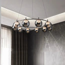 GobekUsa LED Pendant Light Chandeliers for Modern Home Decor and Indoor Lighting
