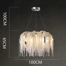 GobekUsa LED Pendant Light Chandeliers for Modern Home Decor Living Room Dining Room