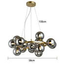 GobekUsa LED Pendant Light Chandeliers for Modern Home Decor Living Room Dining Room Lighting