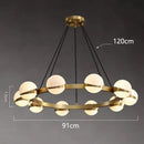 GobekUsa LED Pendant Light Chandeliers for Modern Home Decor and Indoor Lighting