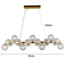 GobekUsa LED Pendant Light Chandeliers for Modern Home Decor Living Room Dining Room Lighting