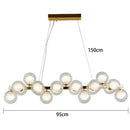 GobekUsa LED Pendant Light Chandeliers for Modern Home Decor Living Room Dining Room Lighting
