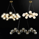 GobekUsa LED Pendant Light Chandeliers for Modern Home Decor Living Room Dining Room Lighting