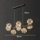 GobekUsa LED Pendant Light Chandeliers for Modern Home Decor and Indoor Lighting