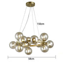 GobekUsa LED Pendant Light Chandeliers for Modern Home Decor Living Room Dining Room Lighting