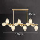 GobekUsa LED Pendant Light Chandeliers for Modern Home Decor Living Room Dining Room Lighting