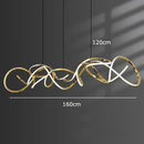 GobekUsa LED Pendant Light Chandeliers for Modern Living and Dining Room Lighting