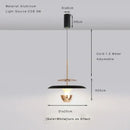 GobekUsa LED Pendant Light: Colourful Chandelier for Kitchen, Dining Room, Bedroom.