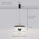 GobekUsa LED Pendant Light: Colourful Chandelier for Kitchen, Dining Room, Bedroom.