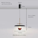 GobekUsa LED Pendant Light: Colourful Chandelier for Kitchen, Dining Room, Bedroom.