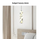 GobekUsa LED Pendant Light Fixture Modern Luxury Stone Hanging Lamp