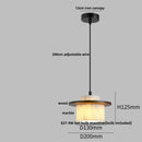 GobekUsa LED Pendant Light Fixture Modern Luxury Stone Hanging Lamp