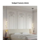 GobekUsa LED Pendant Light Fixture Modern Luxury Stone Hanging Lamp