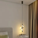 GobekUsa LED Pendant Light for Bedroom Dining Room Bedside Decorative Hanging Lamp