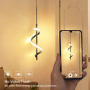 GobekUsa LED Pendant Light for Bedroom Dining Room Bedside Decorative Hanging Lamp