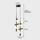 GobekUsa LED Pendant Light for Bedroom Dining Room Bedside Decorative Hanging Lamp